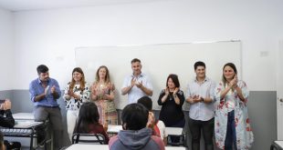 Achával inauguró las nuevas aulas de la Escuela 27 de Manzone