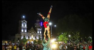 Las familias disfrutaron de una nueva Noche de Pilar en el Paseo del Centro