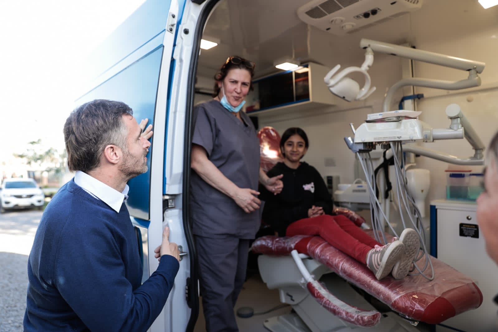 Achával en Manzone: «Estamos trabajando con una mirada que apunta a la prevención en salud»