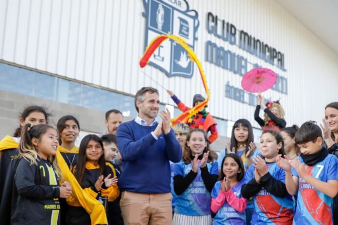 Achával inauguró el séptimo club municipal, en Alberti: «Vamos a seguir trabajando en políticas que integren»