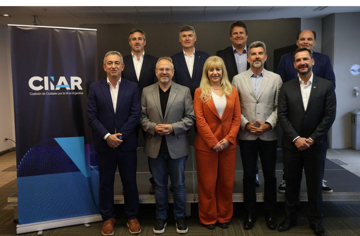 *Achával participó del lanzamiento de la Coalición de Ciudades por la Inteligencia Artificial*