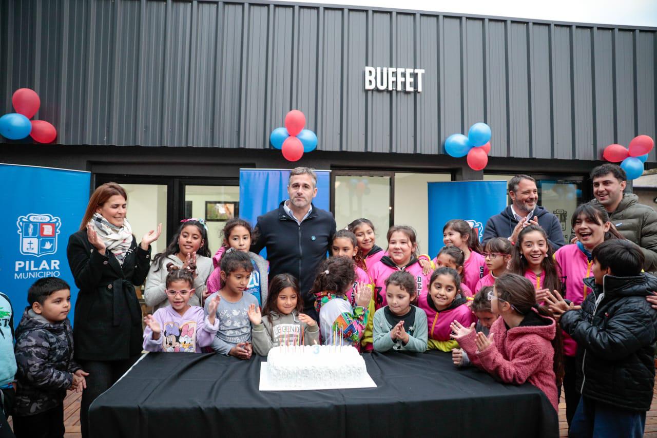 *Achával inauguró la ampliación del Club Luchetti*