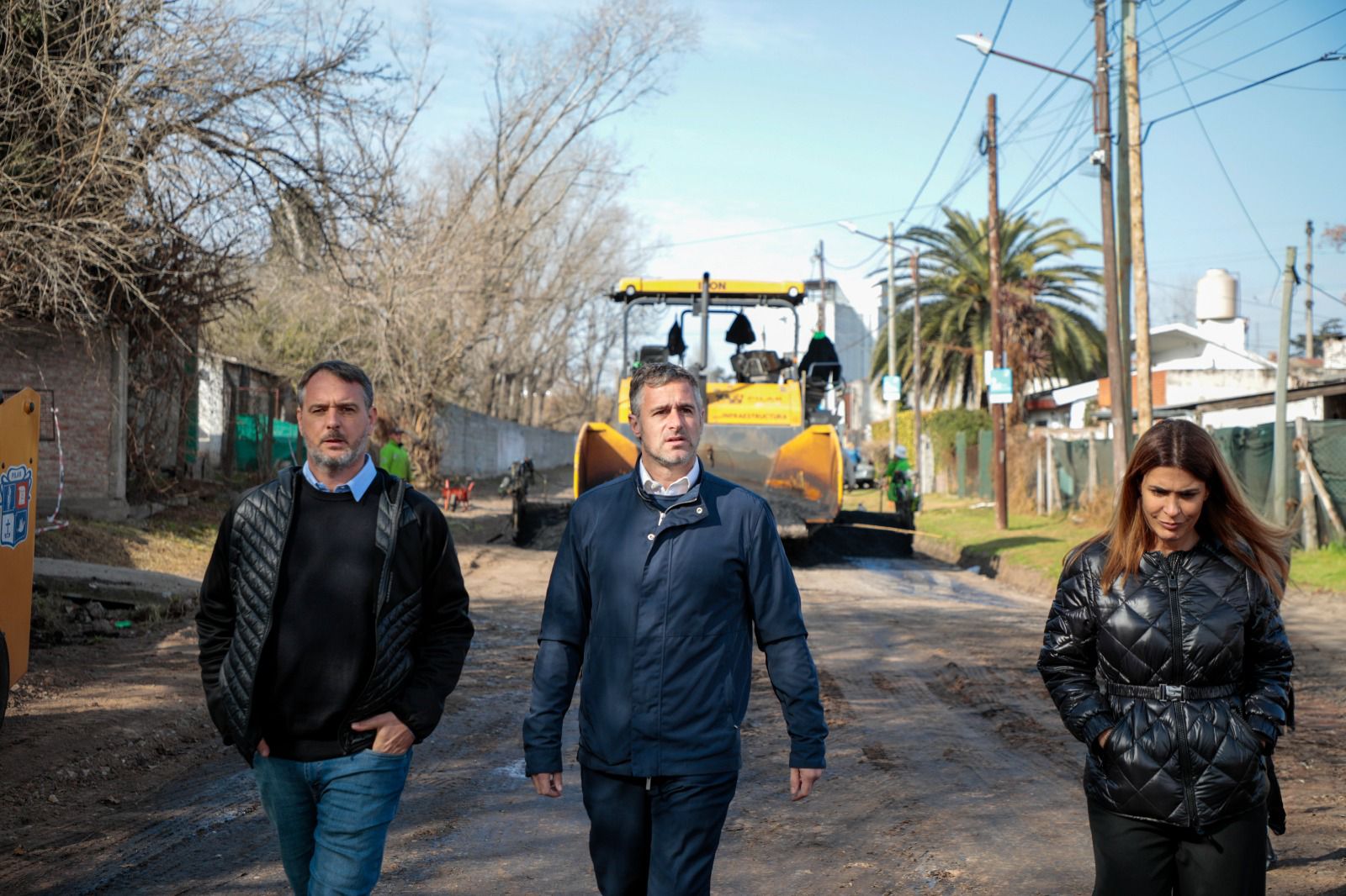 *Avanzan las nuevas obras de asfalto en Agustoni*