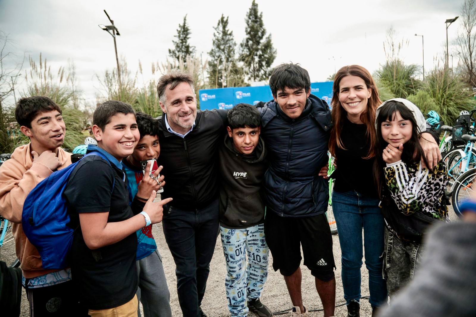 *Achával inauguró junto a Soledad Peralta el Parque Ambiental de Derqui*