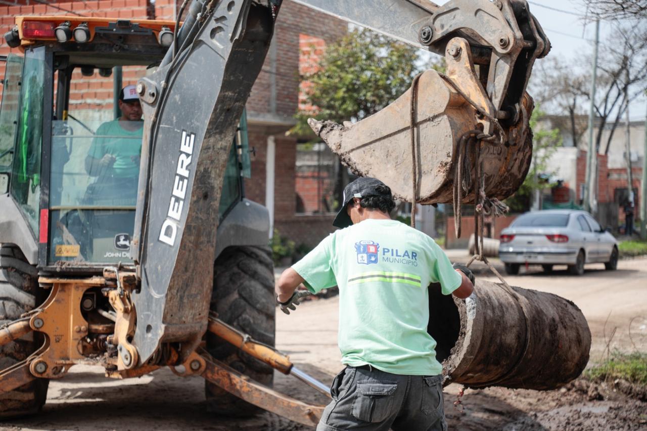 *El Municipio realiza nuevas obras hidráulicas en Agustoni*