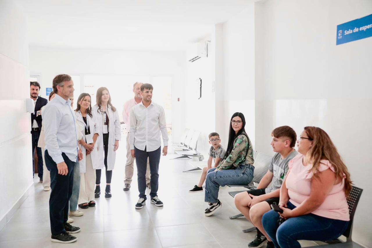 *Achával recorrió el Centro de Diagnóstico del Hospital Falcón*
